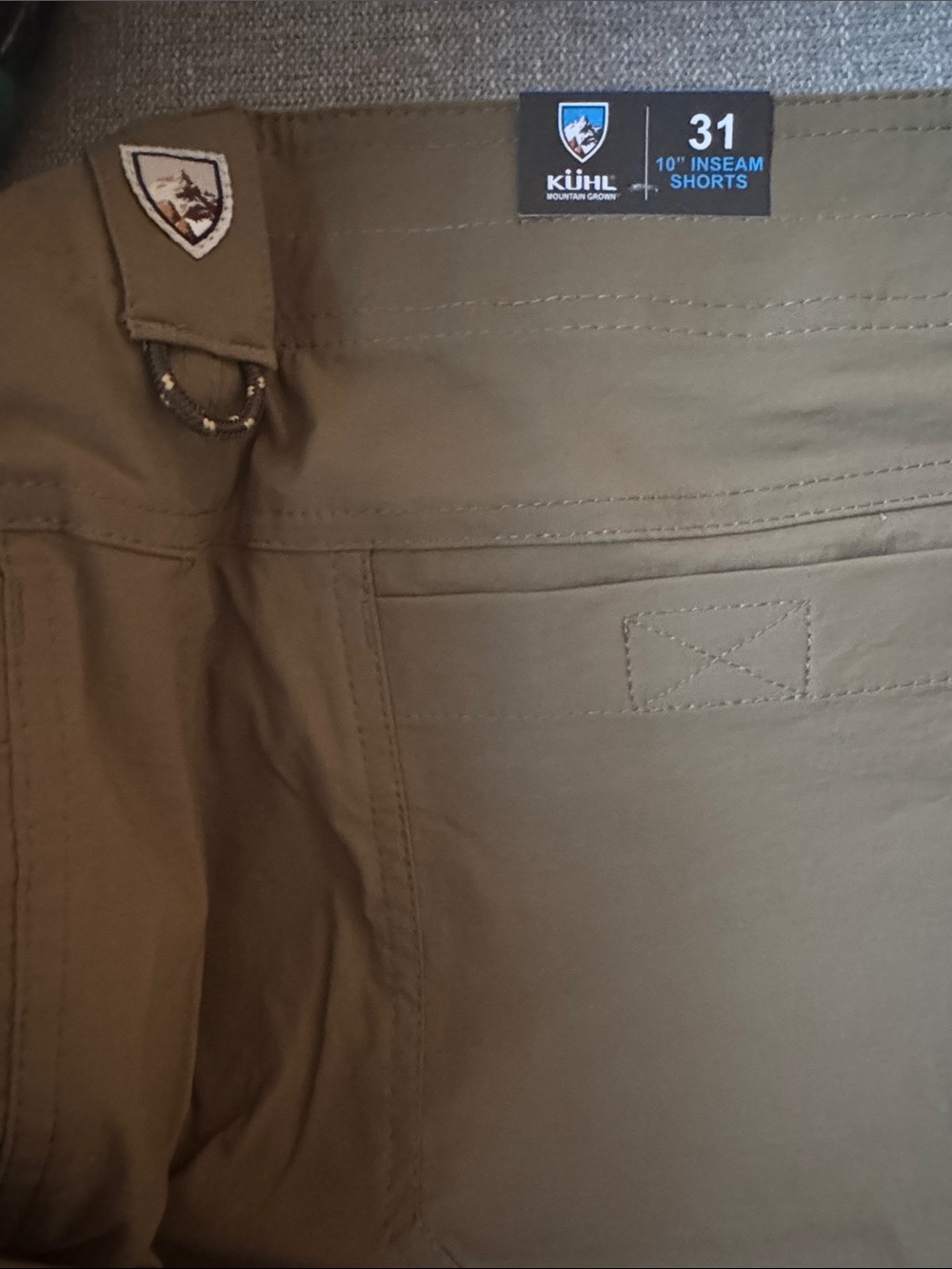 Kühl Men's Renegade Short - Buckskin Khaki - Picture 4 of 4